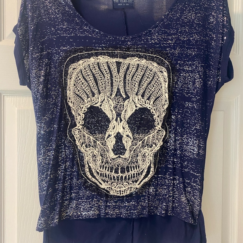 The Classic Navy Graphic Tee